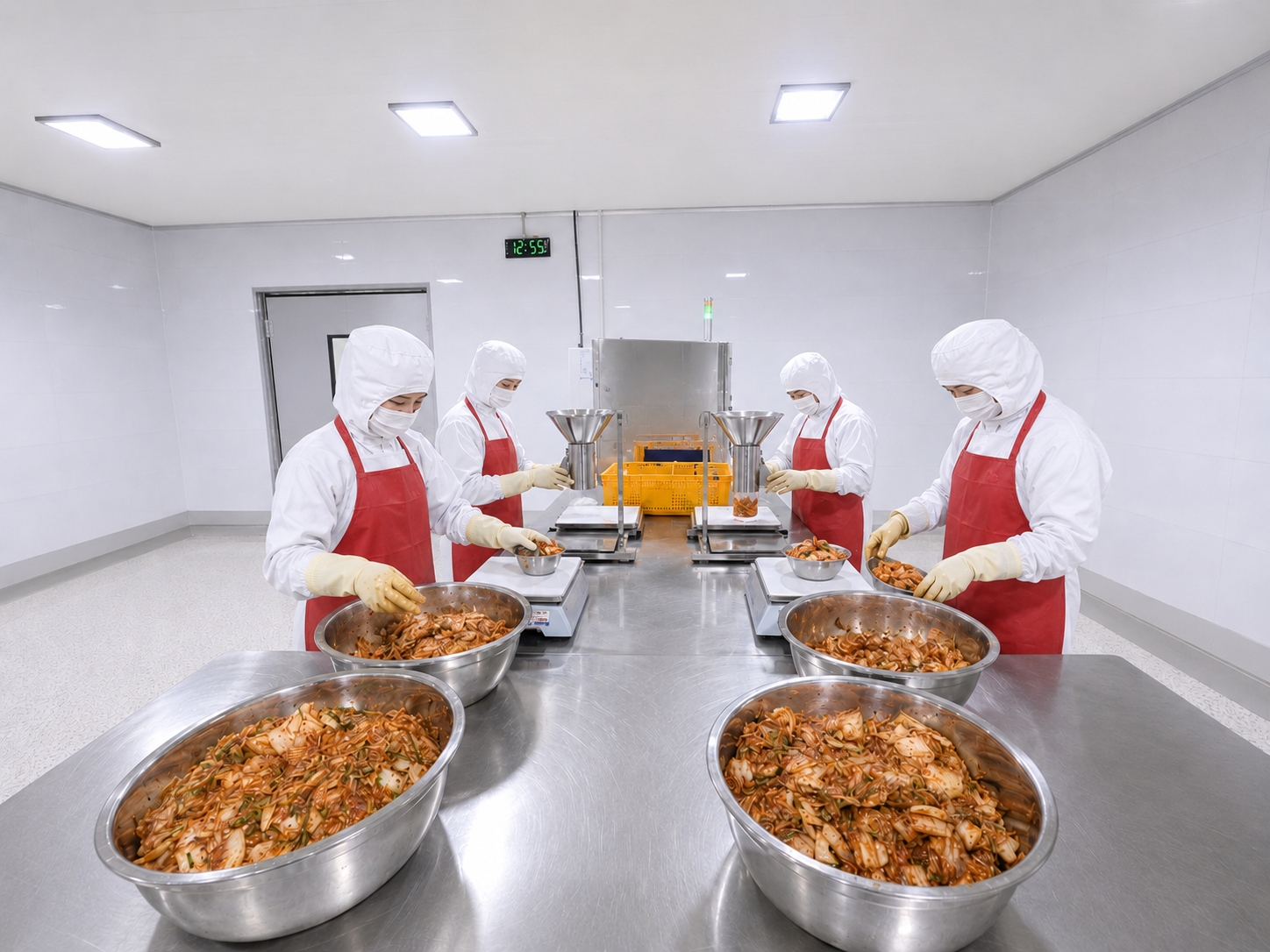 Kimchi Weighing